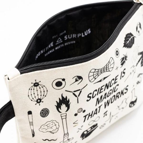 zip case "Science is magic that works" - Fairy Positron