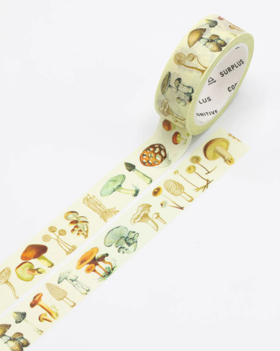 Washi tape Mushroom Parade - Fairy Positron