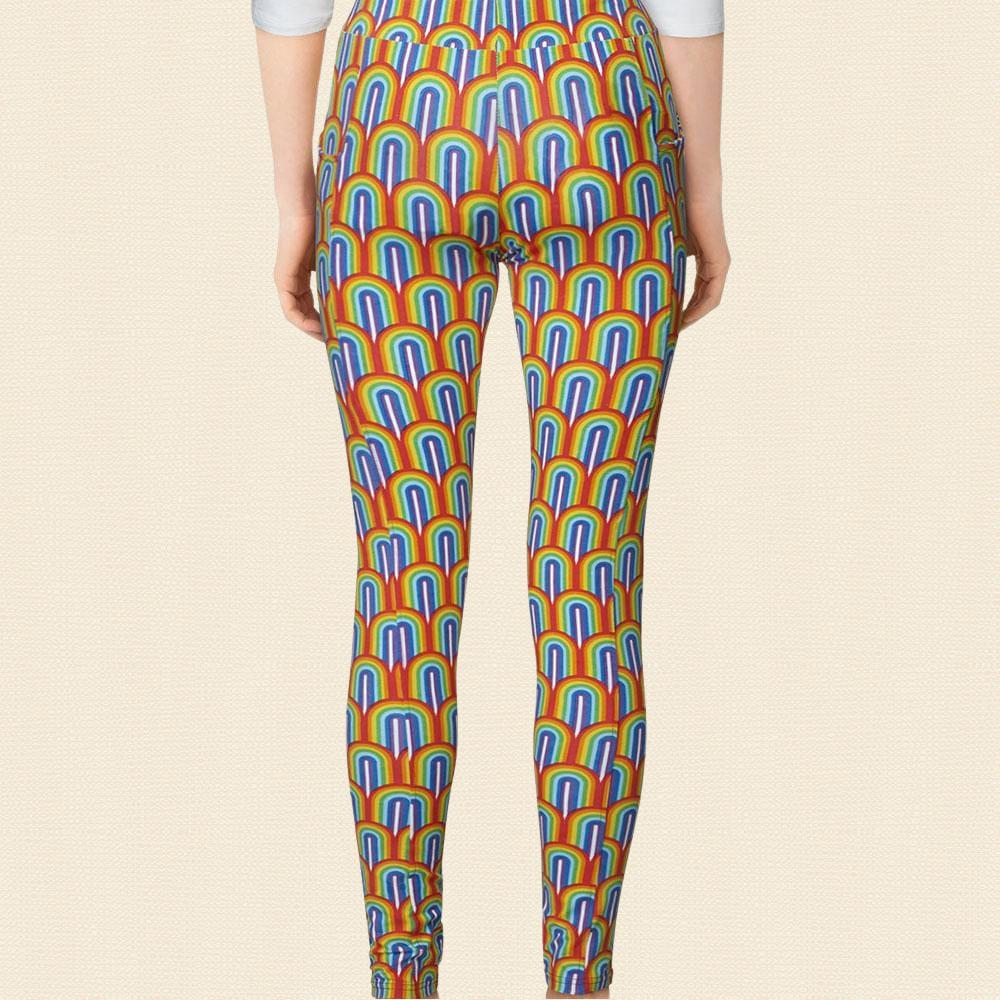 Legging retro regenboog - Fairy Positron