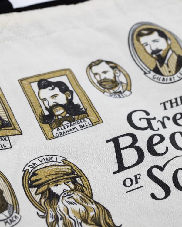 Shoulder bag "Great beards of science" - Fairy Positron