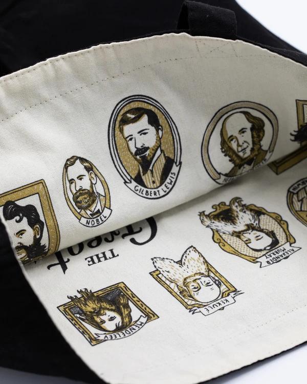 Shoulder bag "Great beards of science" - Fairy Positron