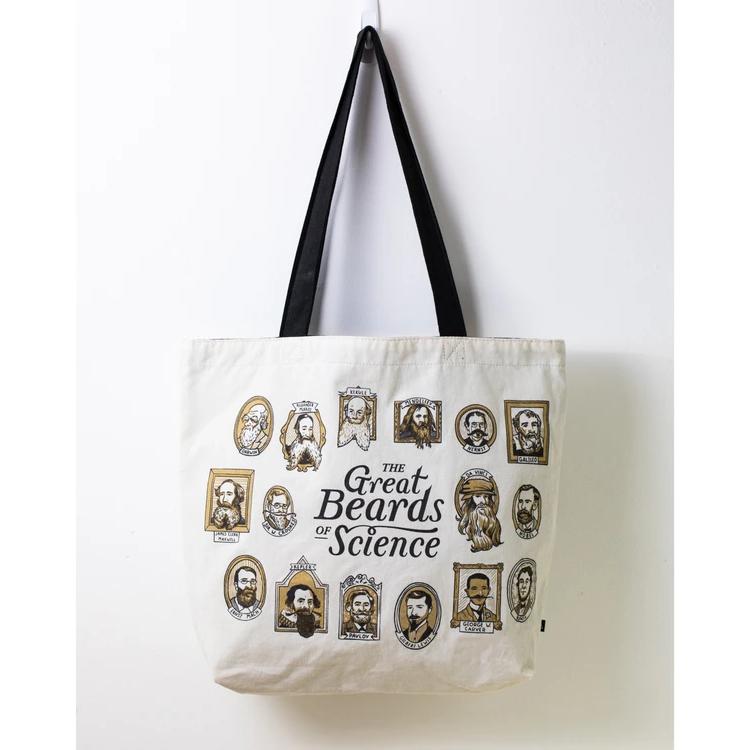 Shoulder bag "Great beards of science" - Fairy Positron
