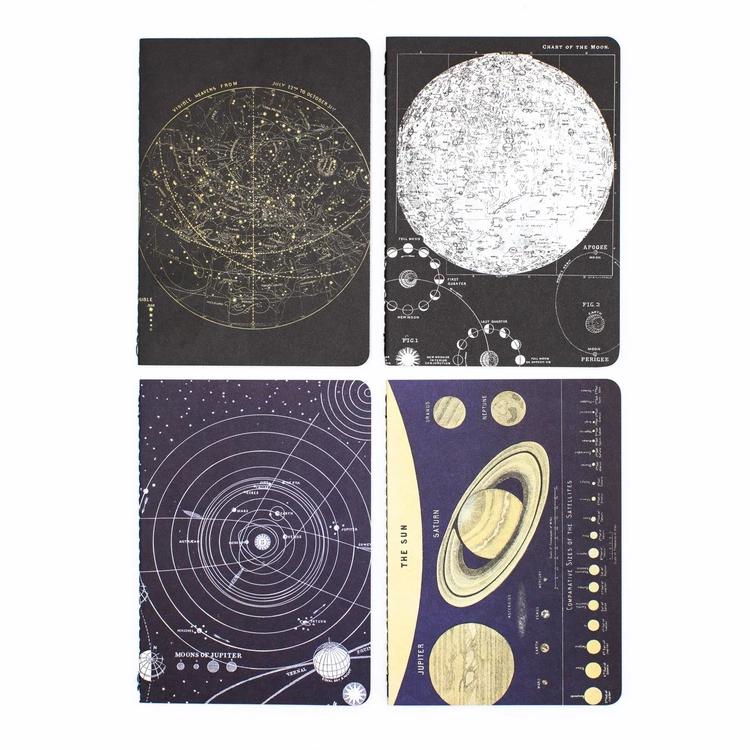 Pocket notebook set astronomy - Fairy Positron