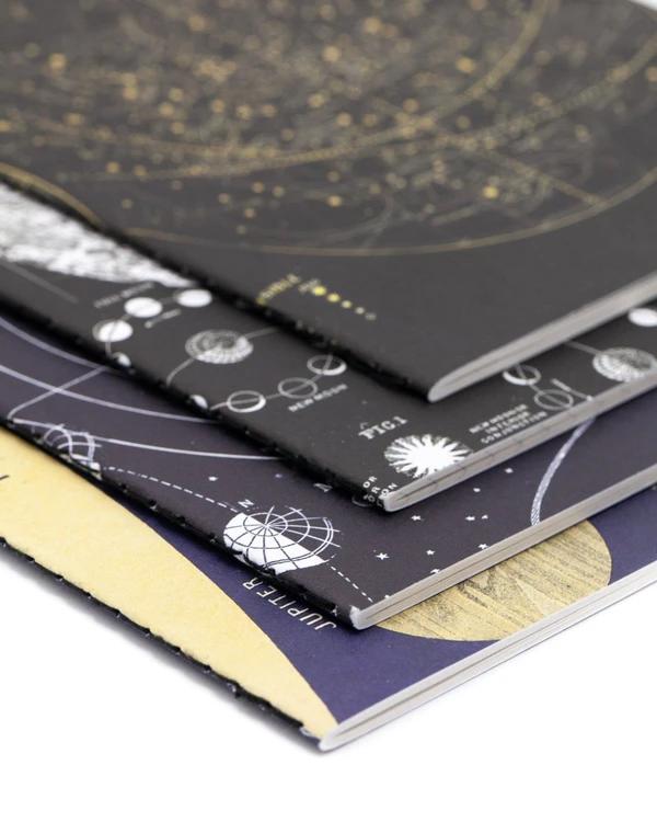 Pocket notebook set astronomy - Fairy Positron