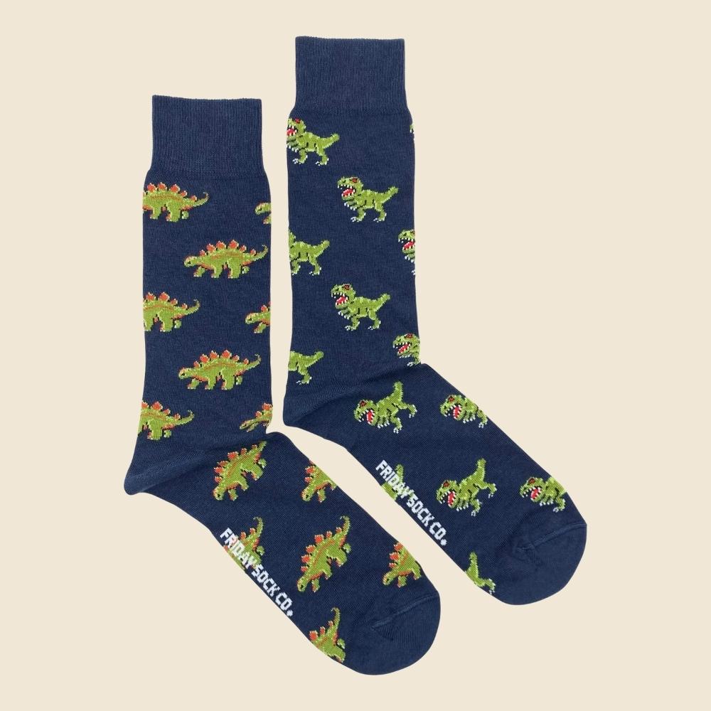 Sokken T-rex & stegosaurus (40-44) - Fairy Positron