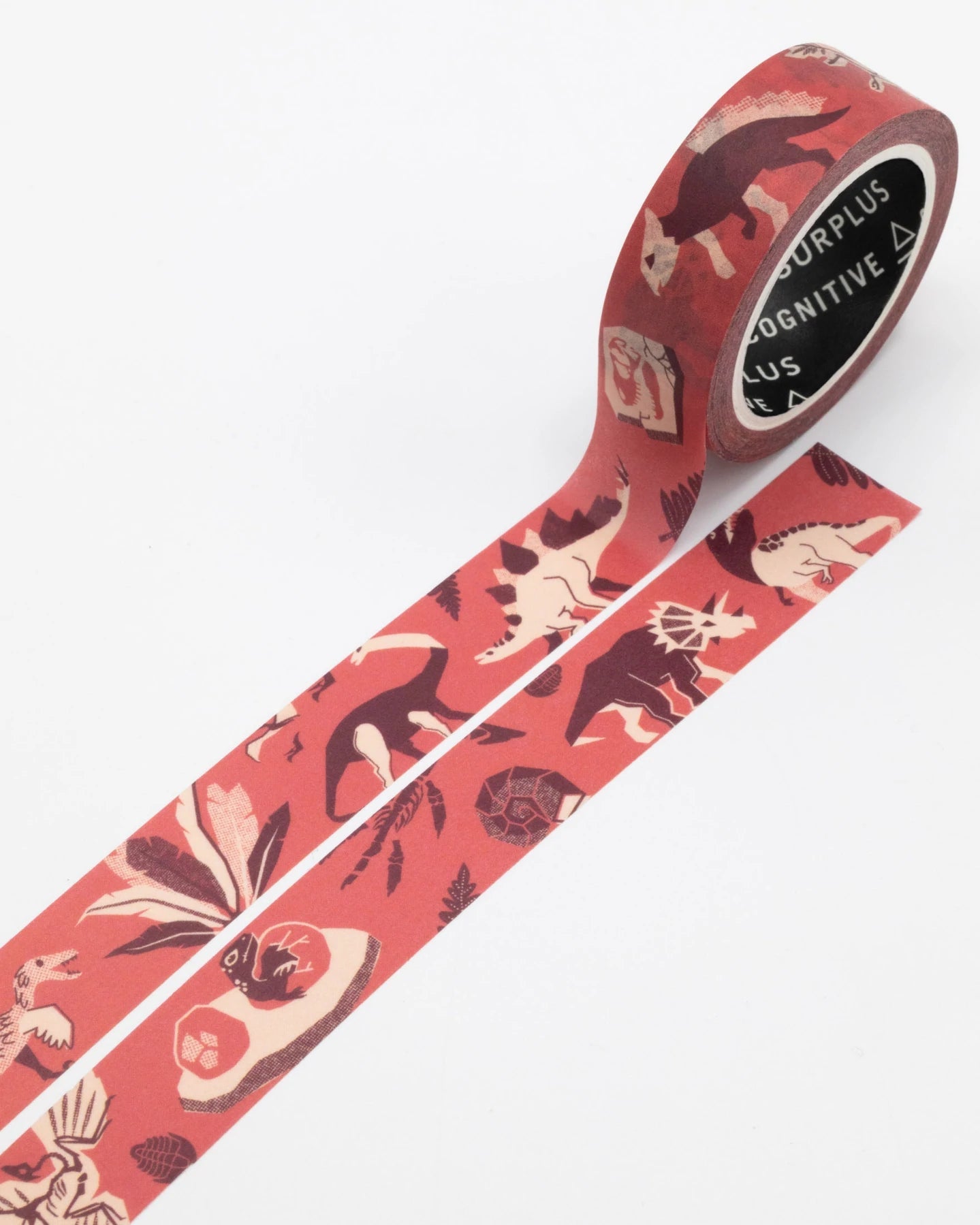 Washi-tape retro dino's - Fairy Positron