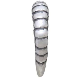 Silver earrings bird toe - Fairy Positron