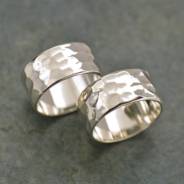 Silver ring "hammertime" (wide) - Fairy Positron