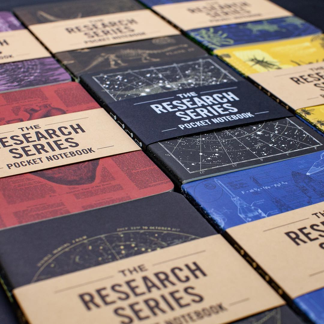 Pocket notebooks - The Research