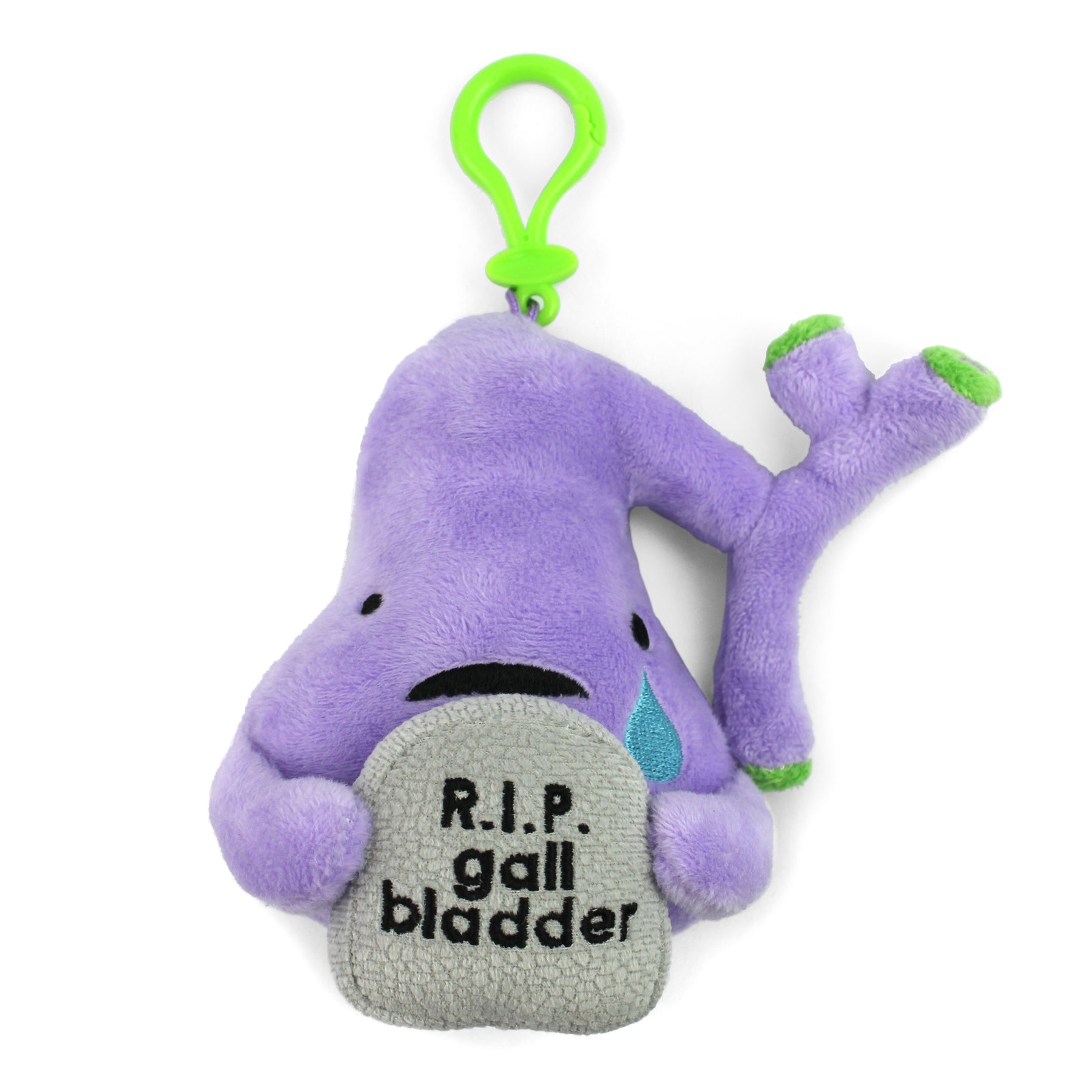 Gallbladder keychain - R.I.P. Gall Bladder
