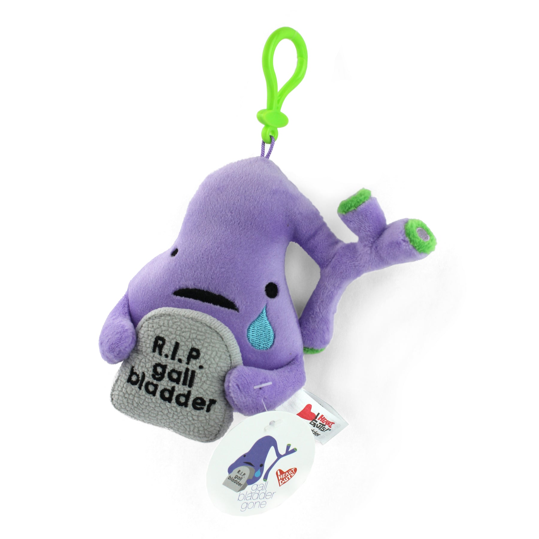 Gallbladder keychain - R.I.P. Gall Bladder