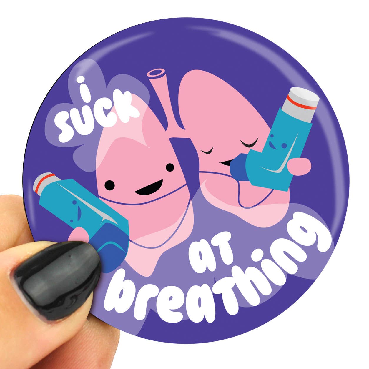 Magneet Longen - I suck at breathing