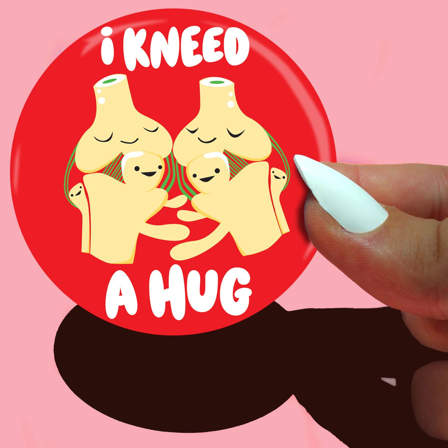 Magneet Knie - Kneed a Hug