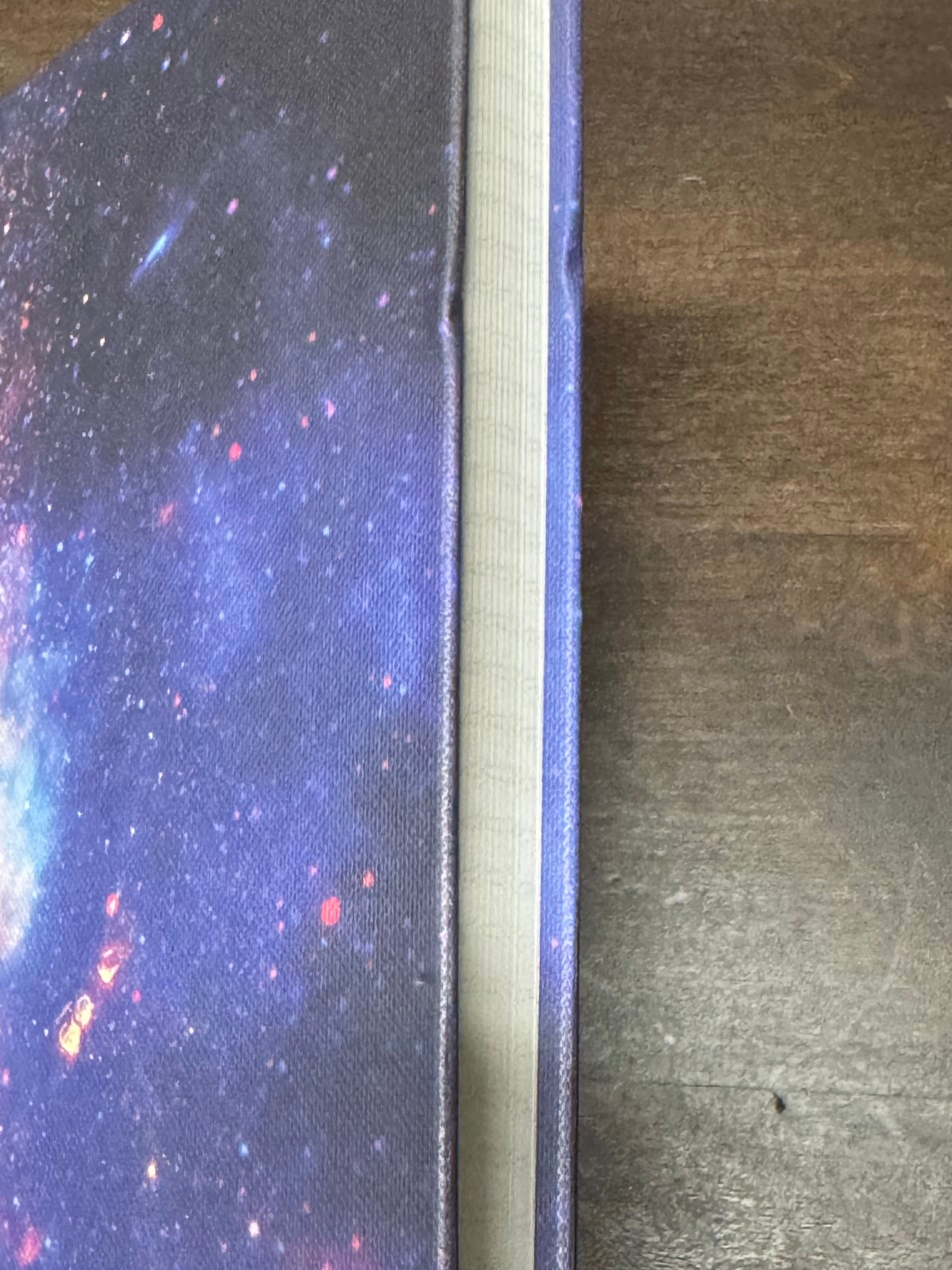 (Minor damage) Notebook nebula (checkered/lined)