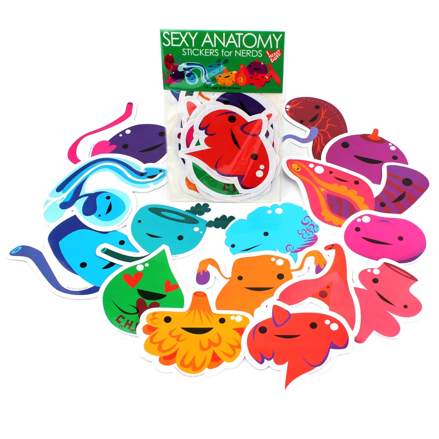 Sexy Anatomy Sticker Set