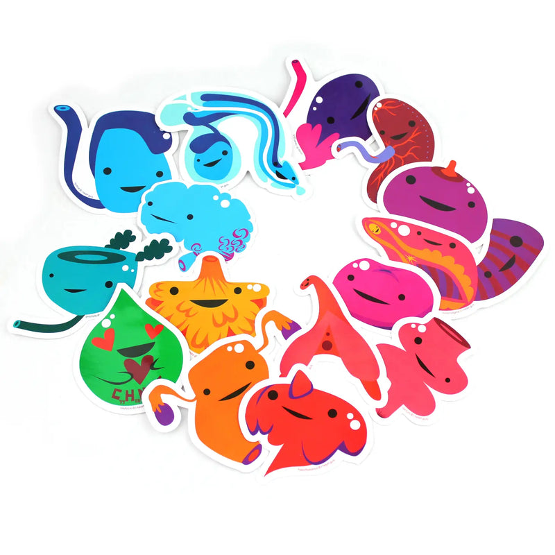 Sexy Anatomy Stickerset