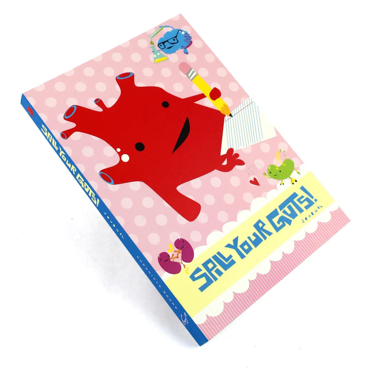 Softcover notitieboekje "Spill your guts"