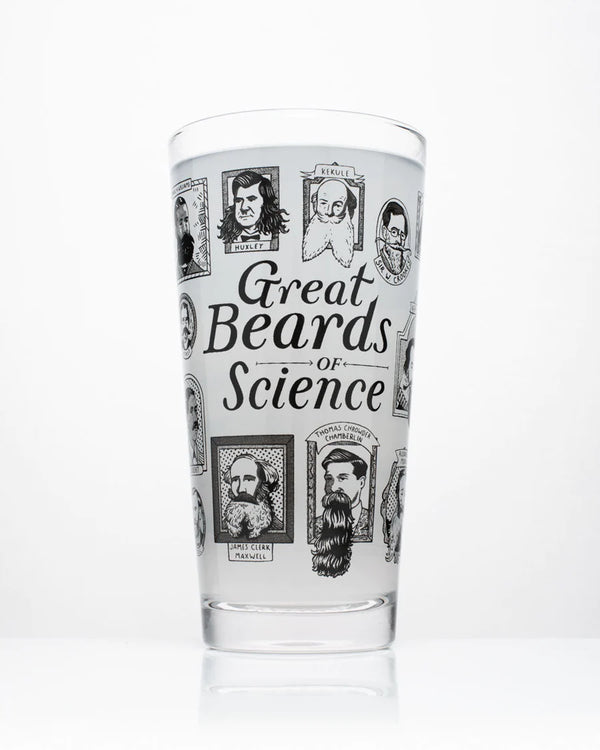 Bierglas "Great Beards of Science"