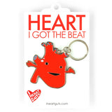 Sleutelhanger hart - I got the beat