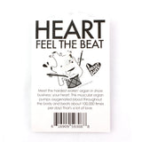 Sleutelhanger hart - I got the beat