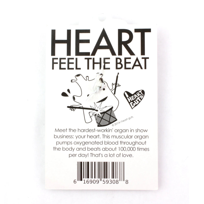Sleutelhanger hart - I got the beat