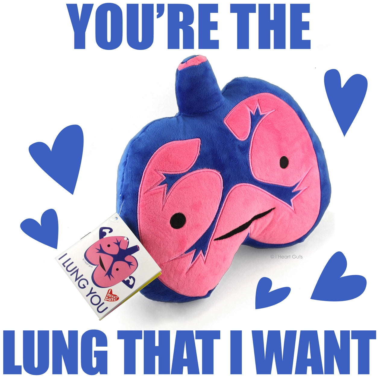 Knuffel longen - I lung for you