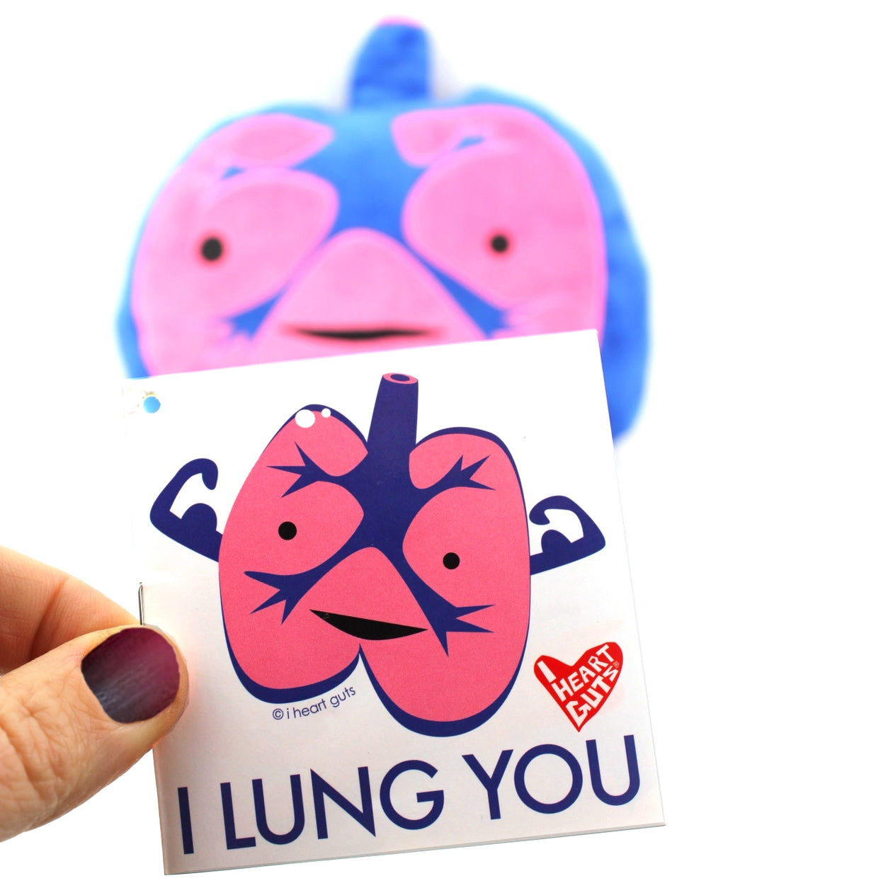 Knuffel longen - I lung for you
