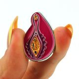 Broche vulva - Yay for the Vajayjay