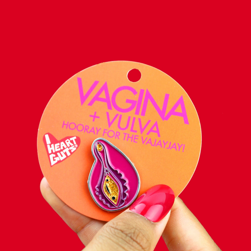 Broche vulva - Yay for the Vajayjay
