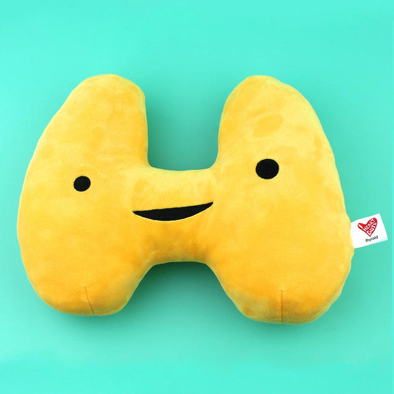 Knuffel schildklier - Burn, Thyroid, Burn!