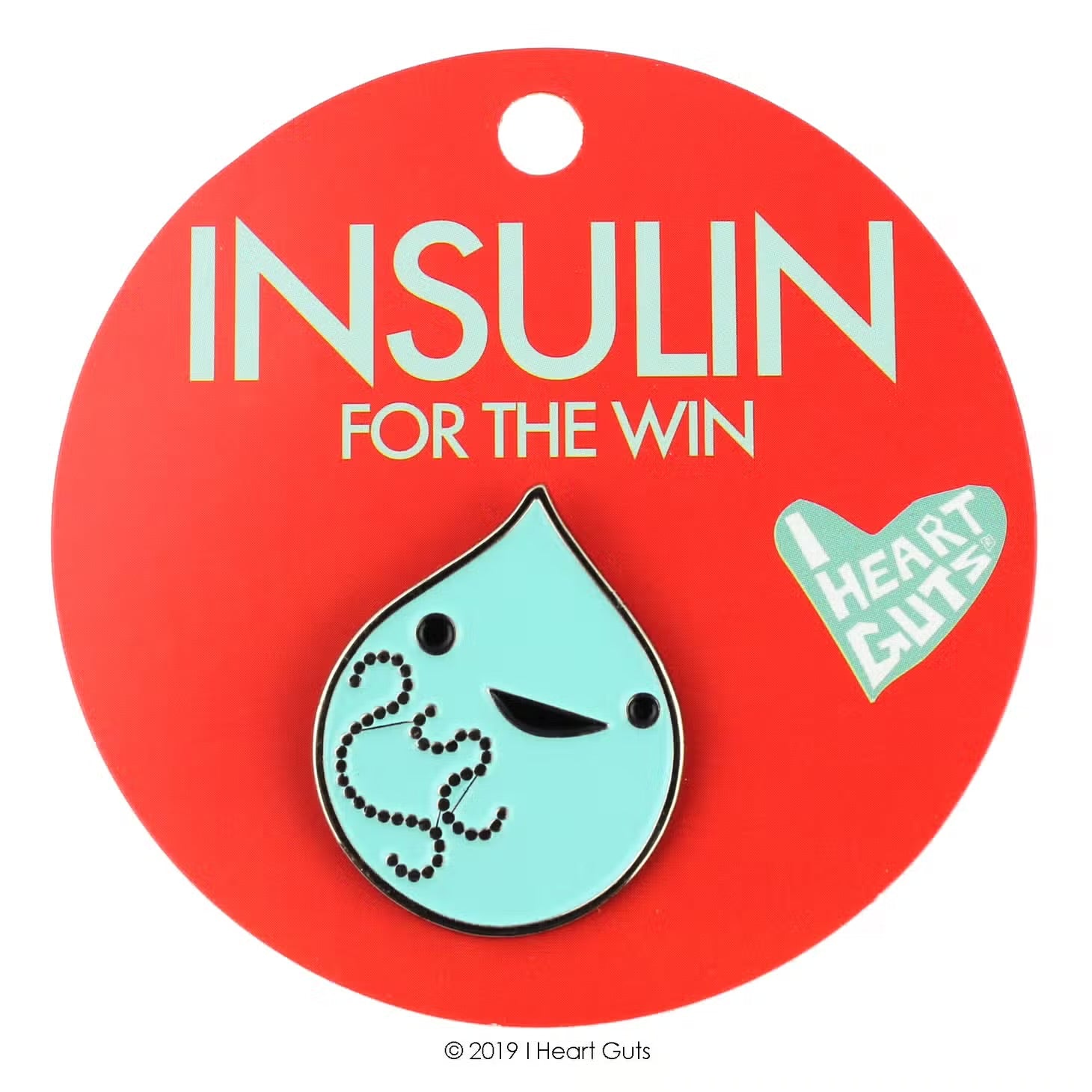 Insulin Brooch - Insulin For The Win