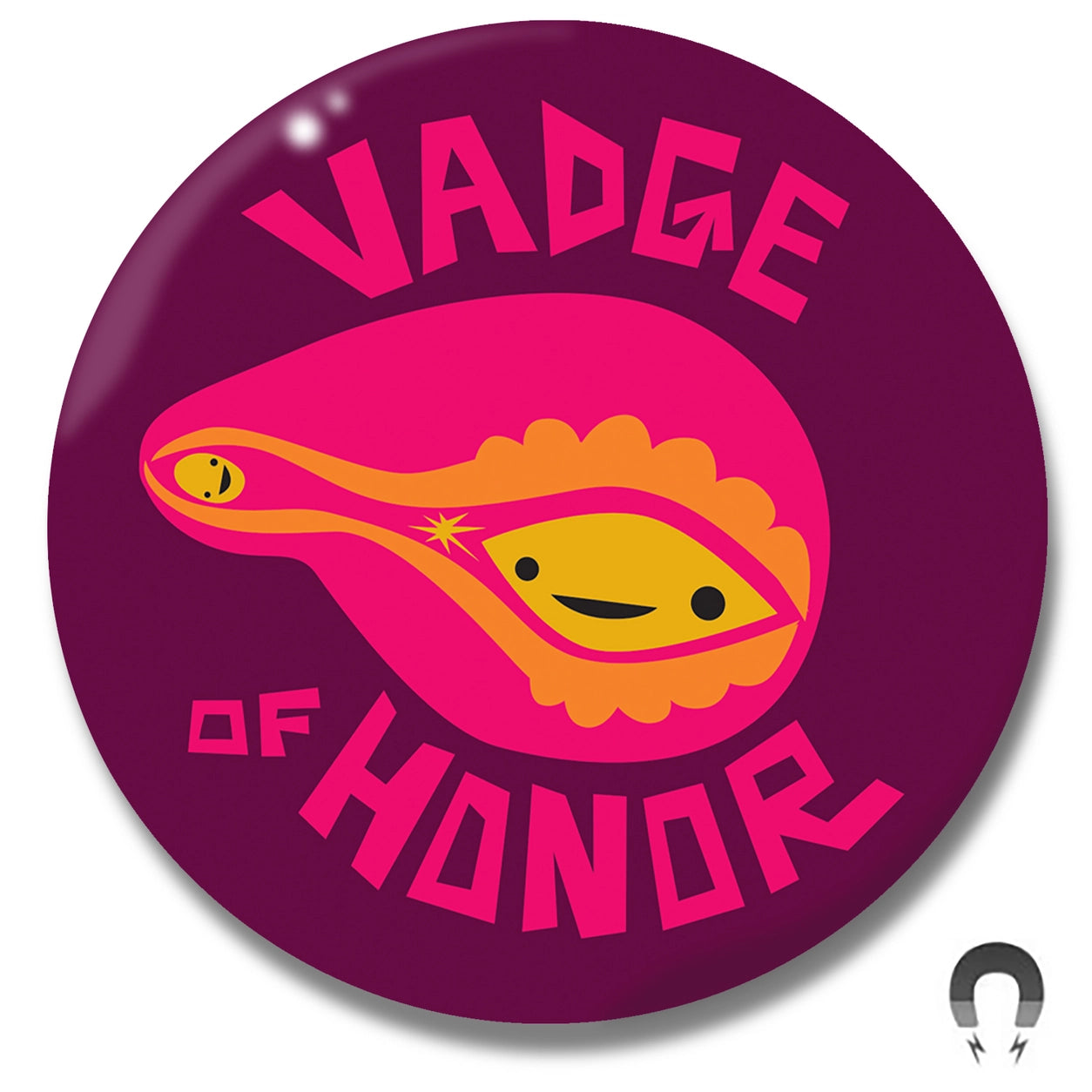 Magneet Vulva - Vadge Of Honor