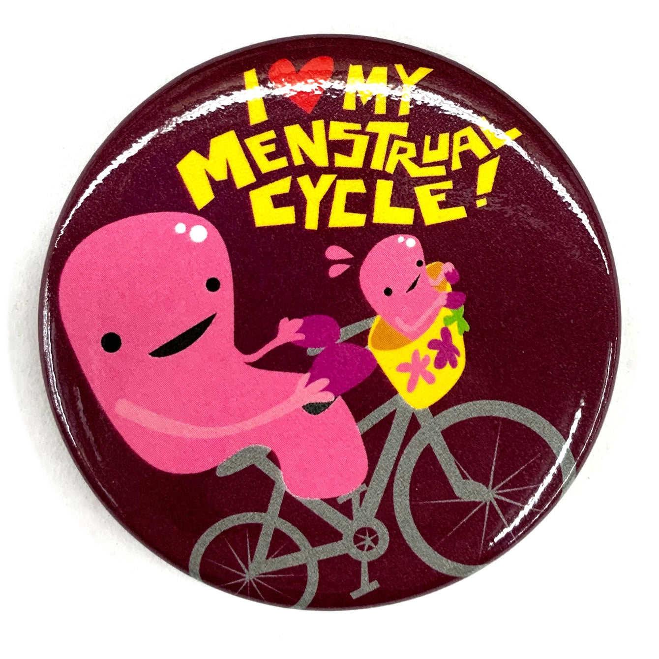 Magneet Baarmoeder - I Love My Menstrual Cycle