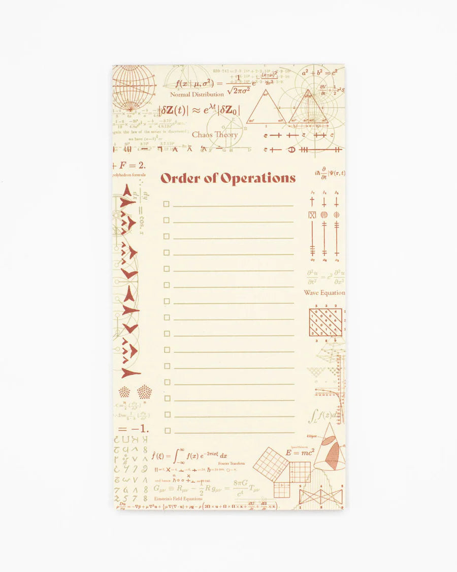 Takenlijst Wiskunde - Order Of Operations