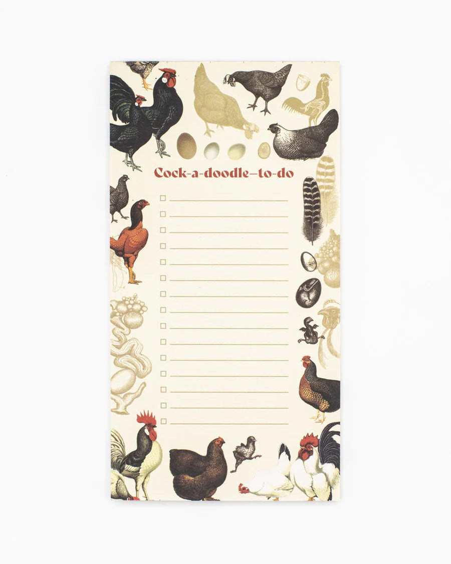 Chicken To-Do List - Cock-A-Doodle-To-Do