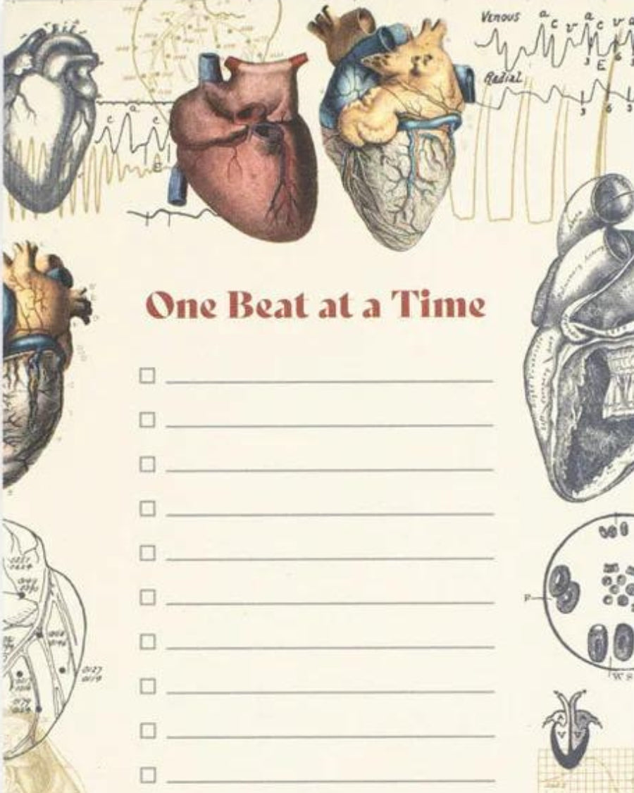 To Do List Heart - One Beat At A Time