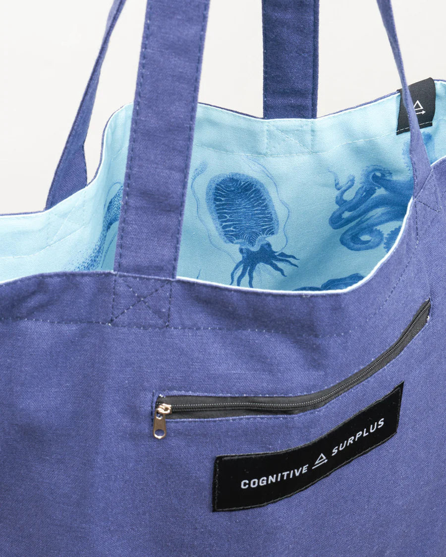 Shoulder bag "Beware the Kraken"