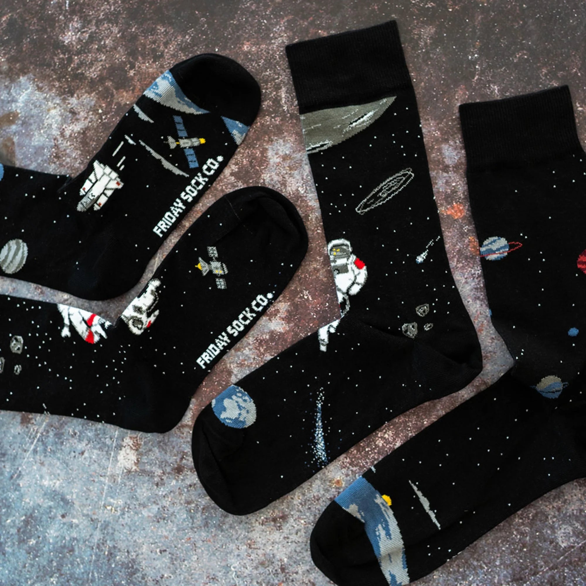 socks "Space Scene"