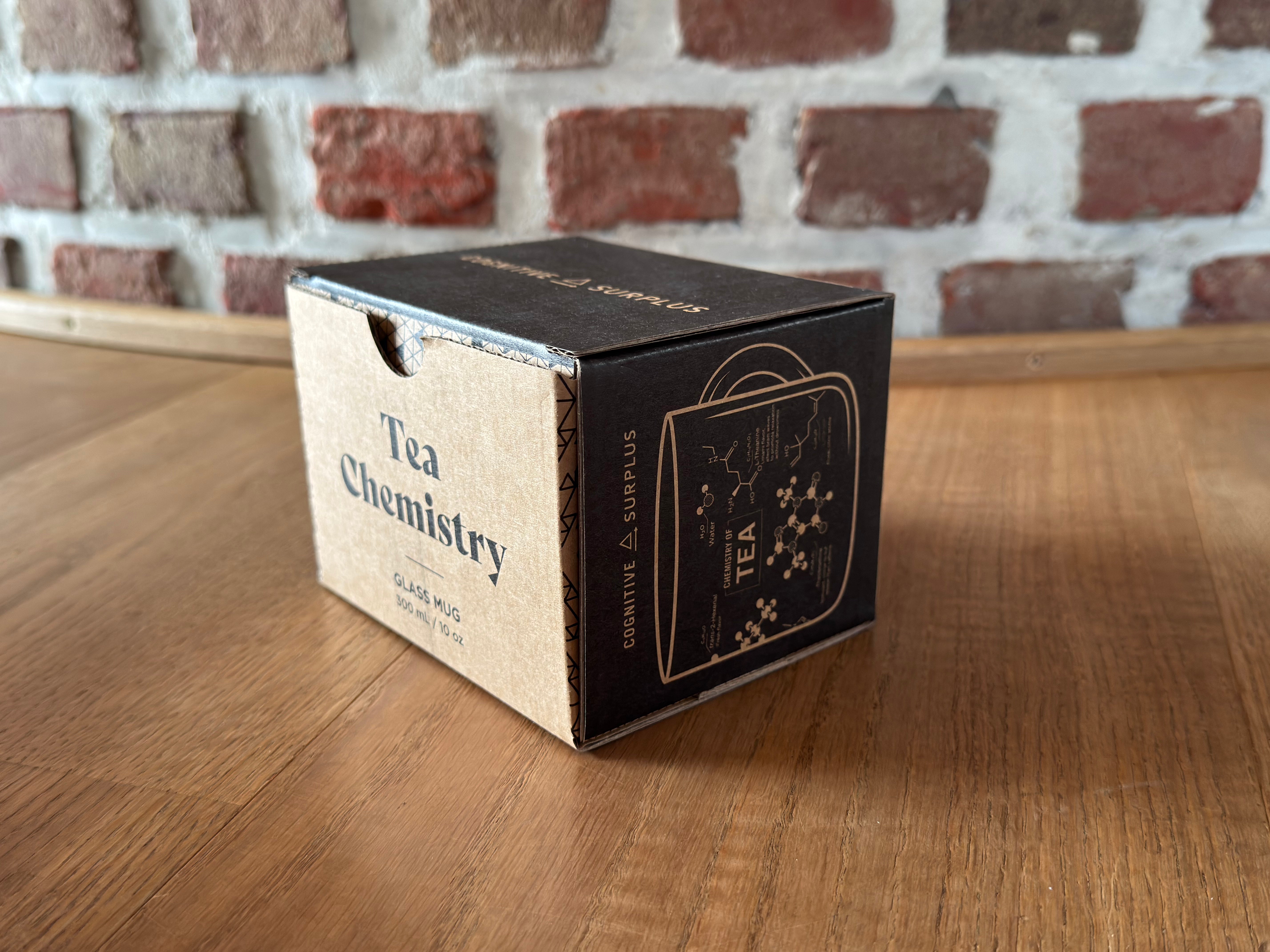 Glazen Mok “The Chemistry of Tea”