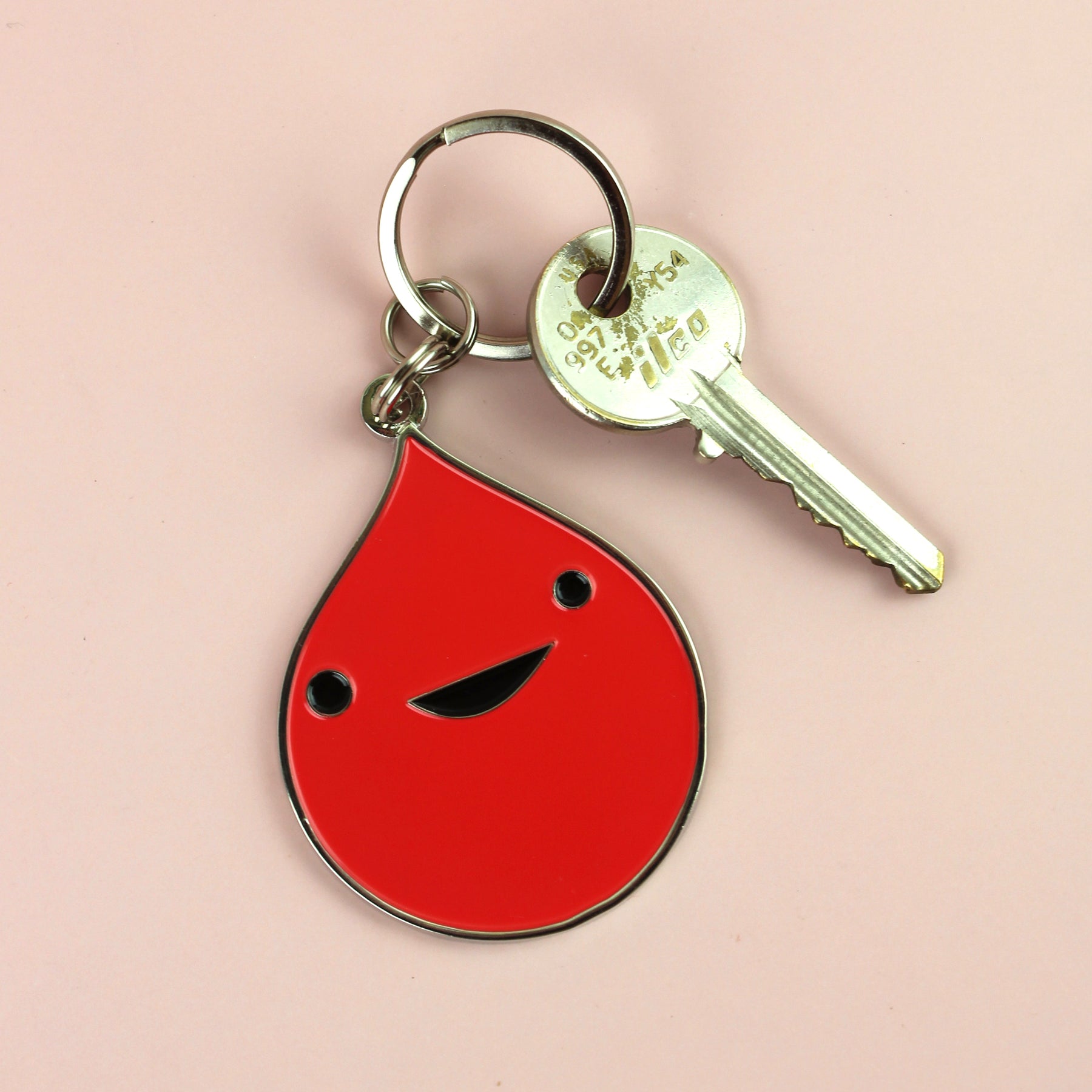 Blood Drop Keychain - All You Bleed is Blood