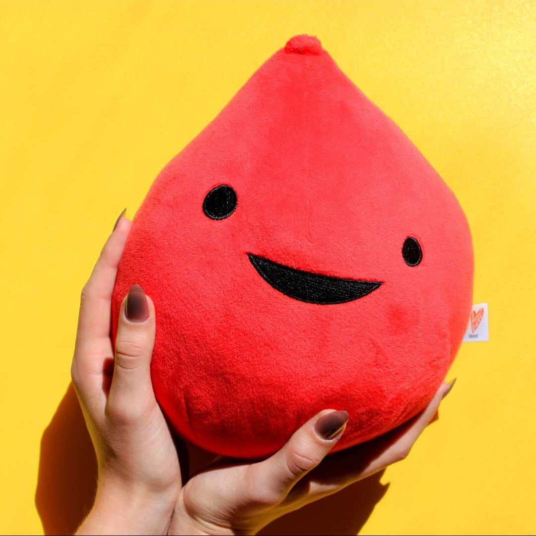 plushie blood drop - All you bleed is blood