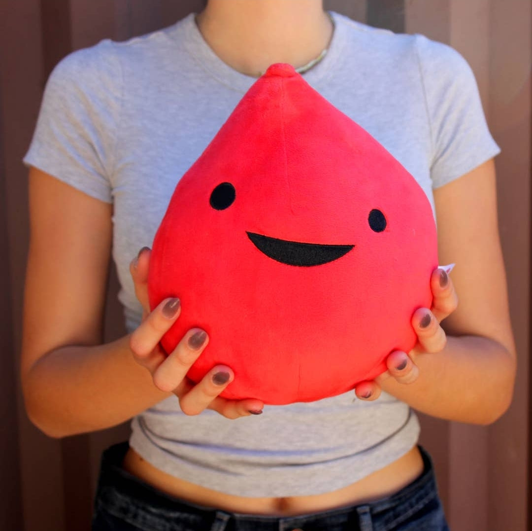 plushie blood drop - All you bleed is blood