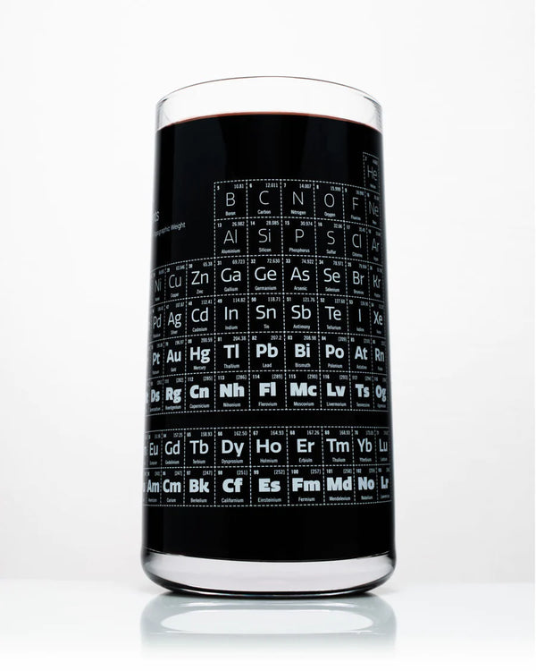 Glass periodic table