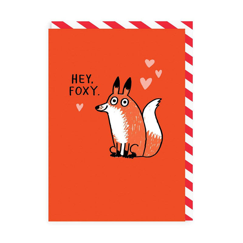 Wenskaart "Hey Foxy" - Fairy Positron