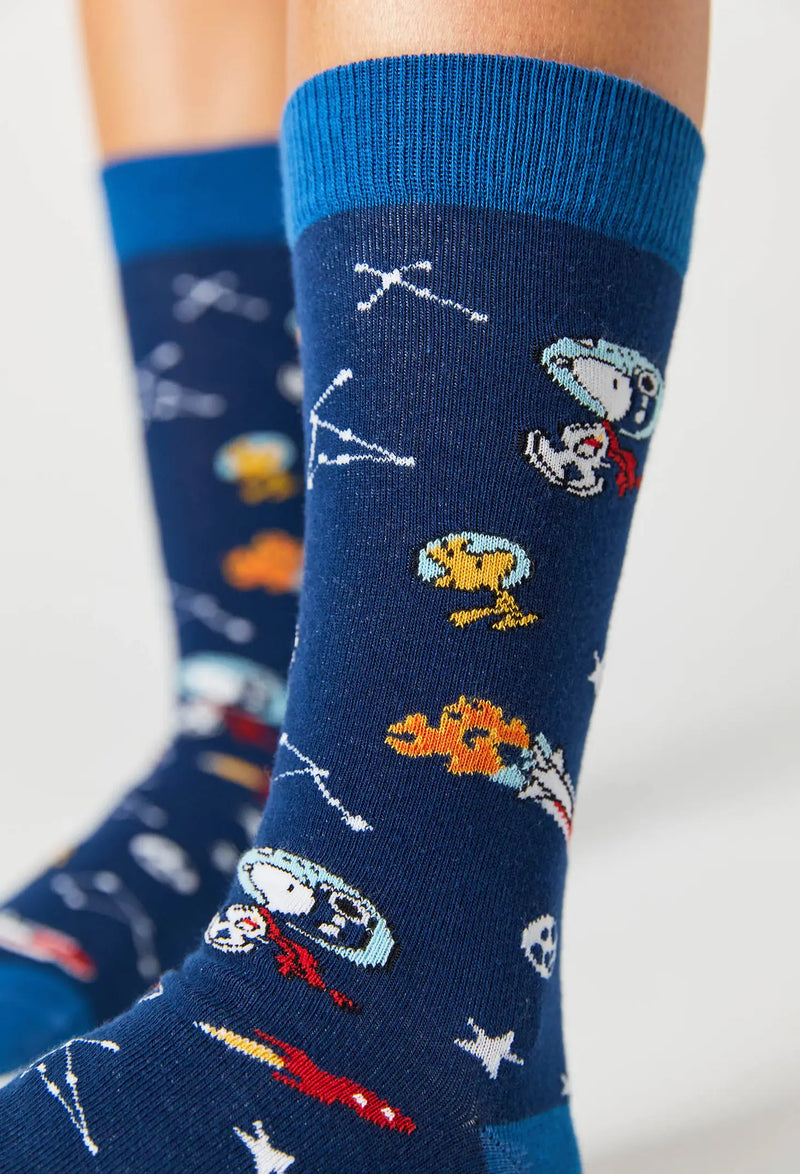 Sokken Snoopy in Space