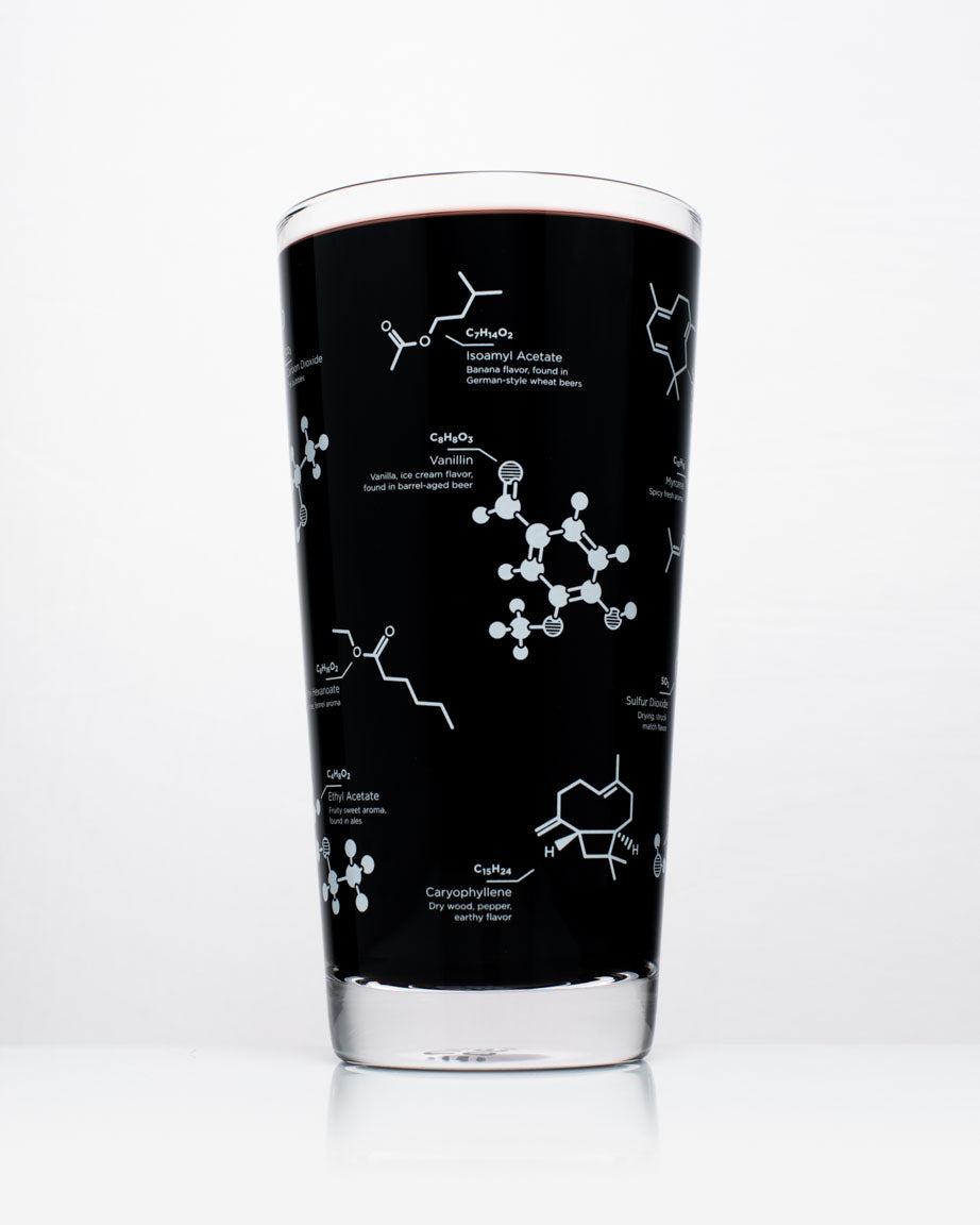 Beer glass "The science of beer" - Fairy Positron