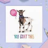 Wenskaart "You Goat This" - Fairy Positron