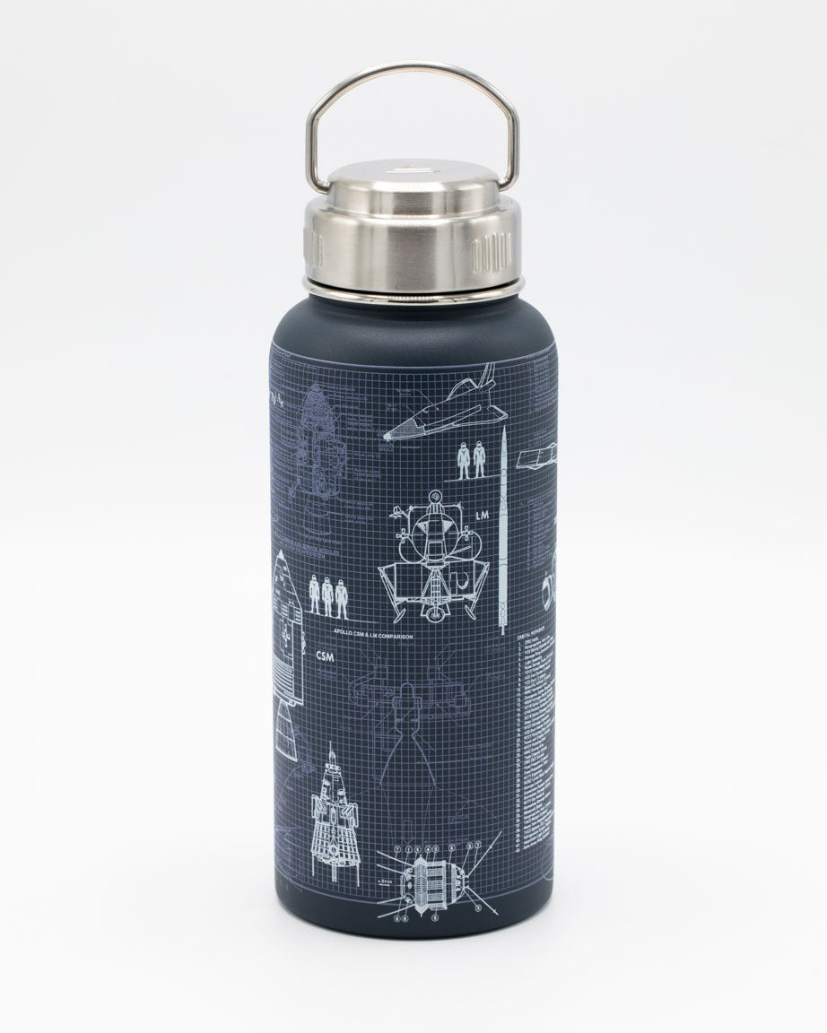 Drinking bottle/thermos Rocket Science (950ml) - Fairy Positron