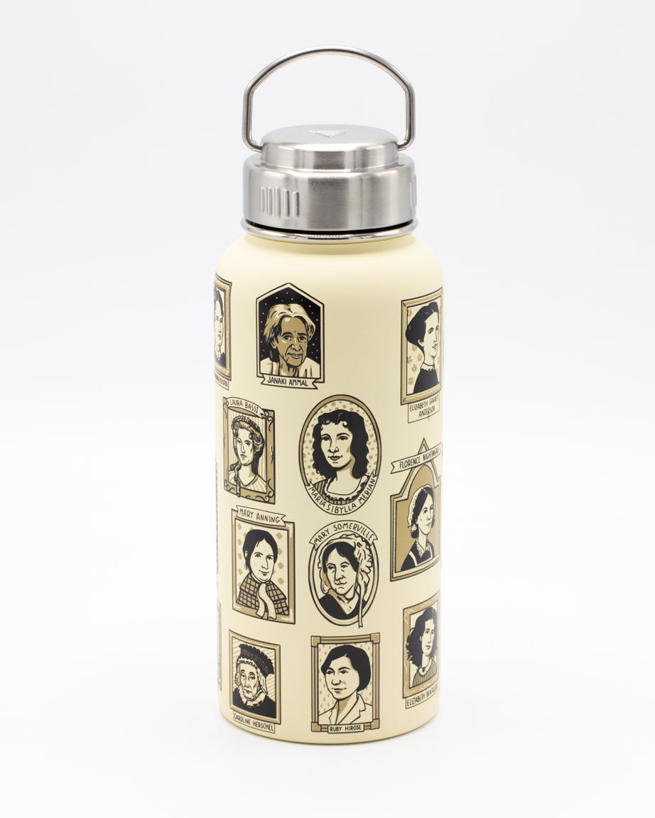 Drinking bottle/thermos "Great Women of Science" (950ml) -. Fairy Positron