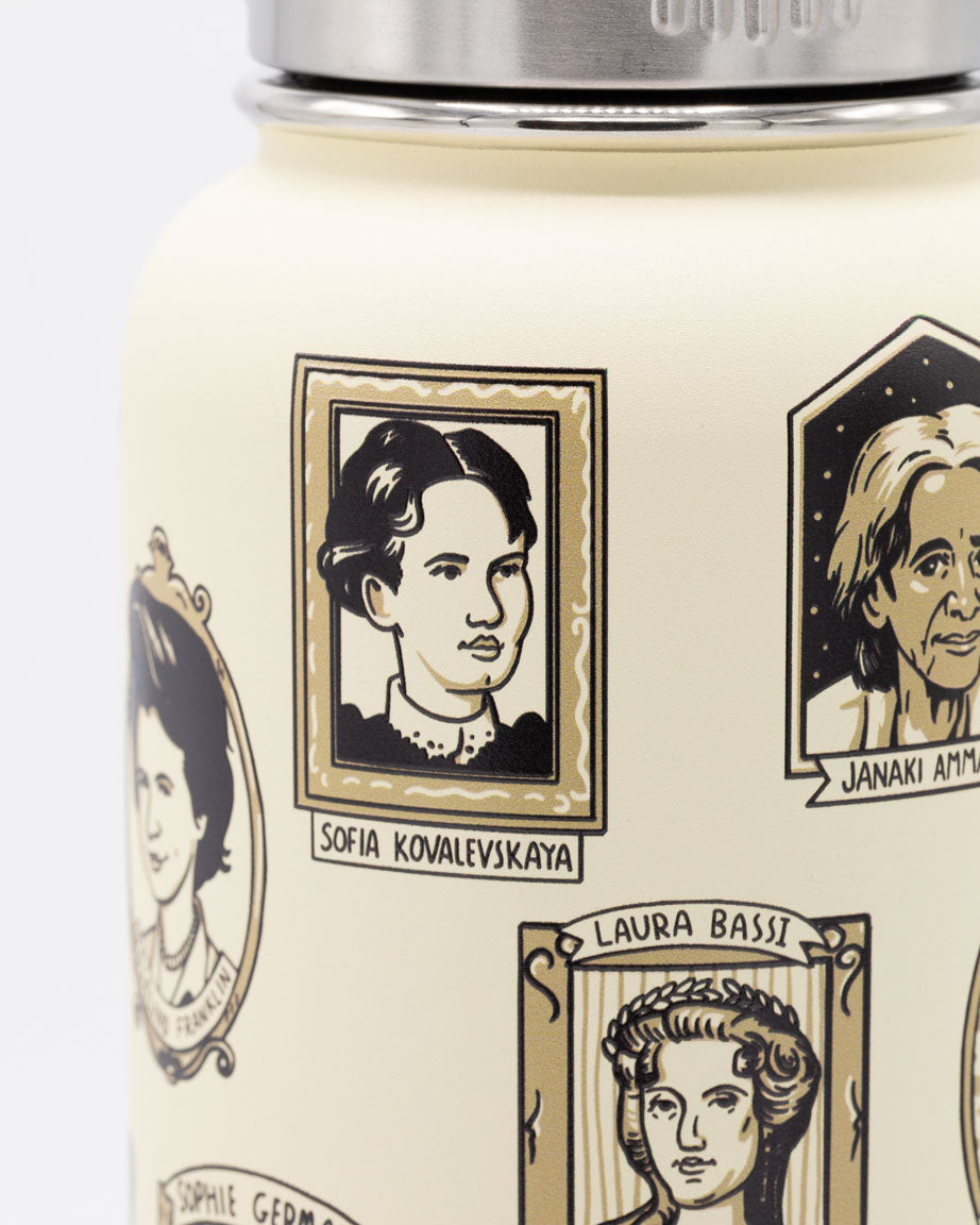 Drinkfles/thermos "Great Women of Science" (950ml) - Fairy Positron